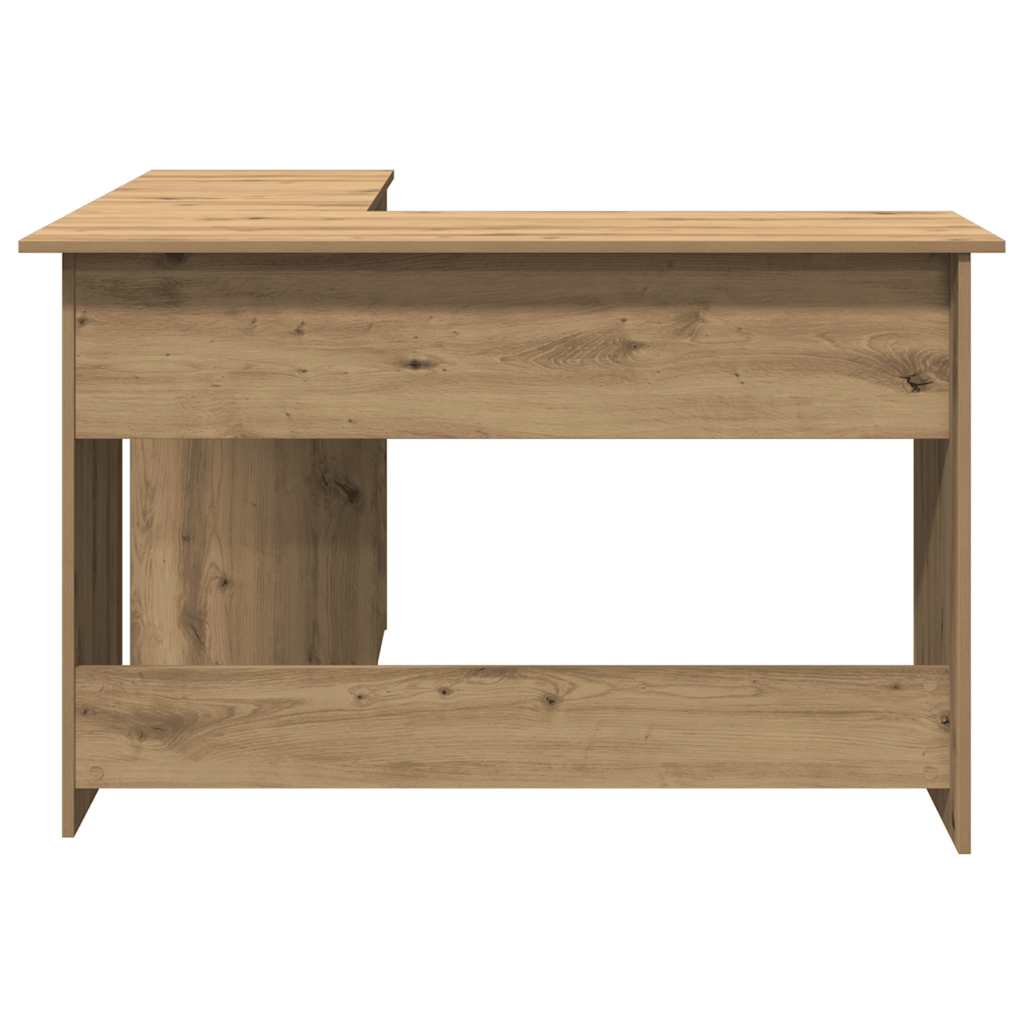 Scrivania Angolo Artigianale 120X140X75 Cm Legno Multistrato