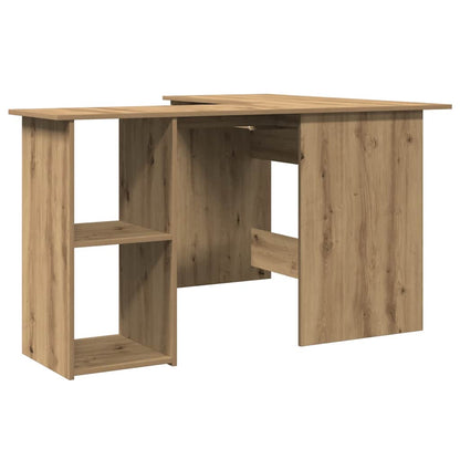 Scrivania Angolo Artigianale 120X140X75 Cm Legno Multistrato