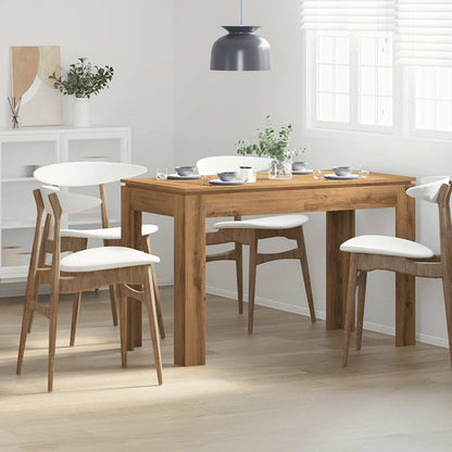 Tavolo Da Pranzo 120X60X76Cm In Legno Multistrato