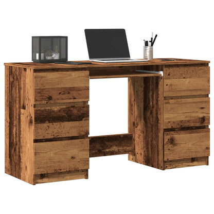 Scrivania 140X50X77 Cm In Legno Multistrato