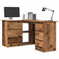 Scrivania Angolo 145X100X76 Cm Legno Multistrato