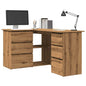 Scrivania Angolo 145X100X76 Cm Legno Multistrato
