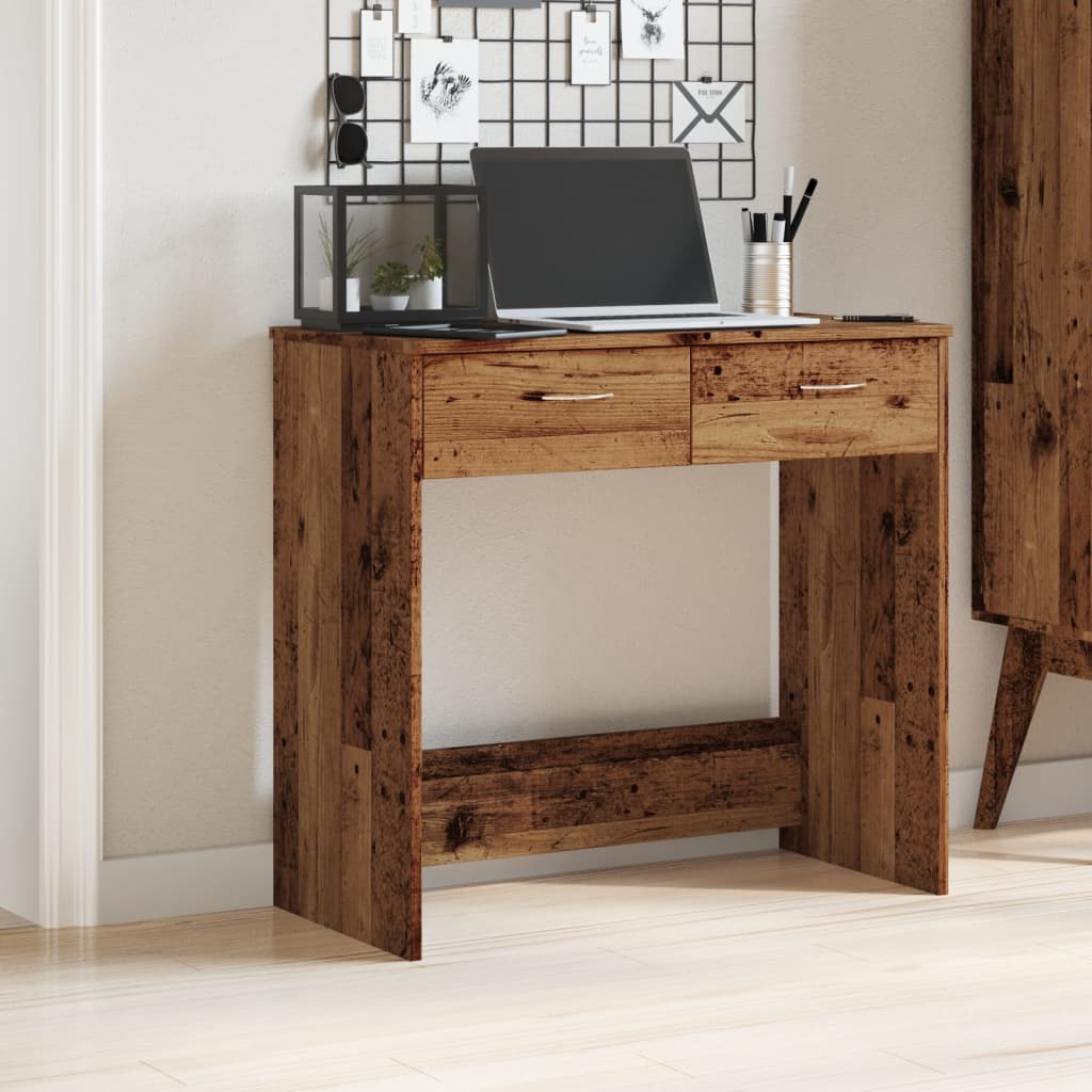 Scrivania 80X40X75 Cm In Legno Multistrato