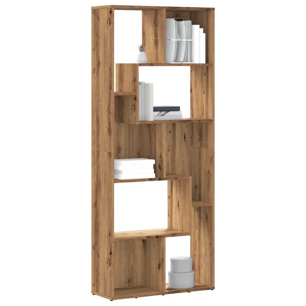 Libreria 67X24X161 Cm In Legno Multistrato