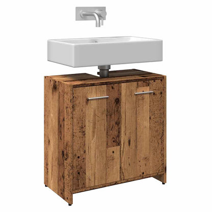 Mobile Lavabo Bagno 60X33X60 Cm Legno Multistrato