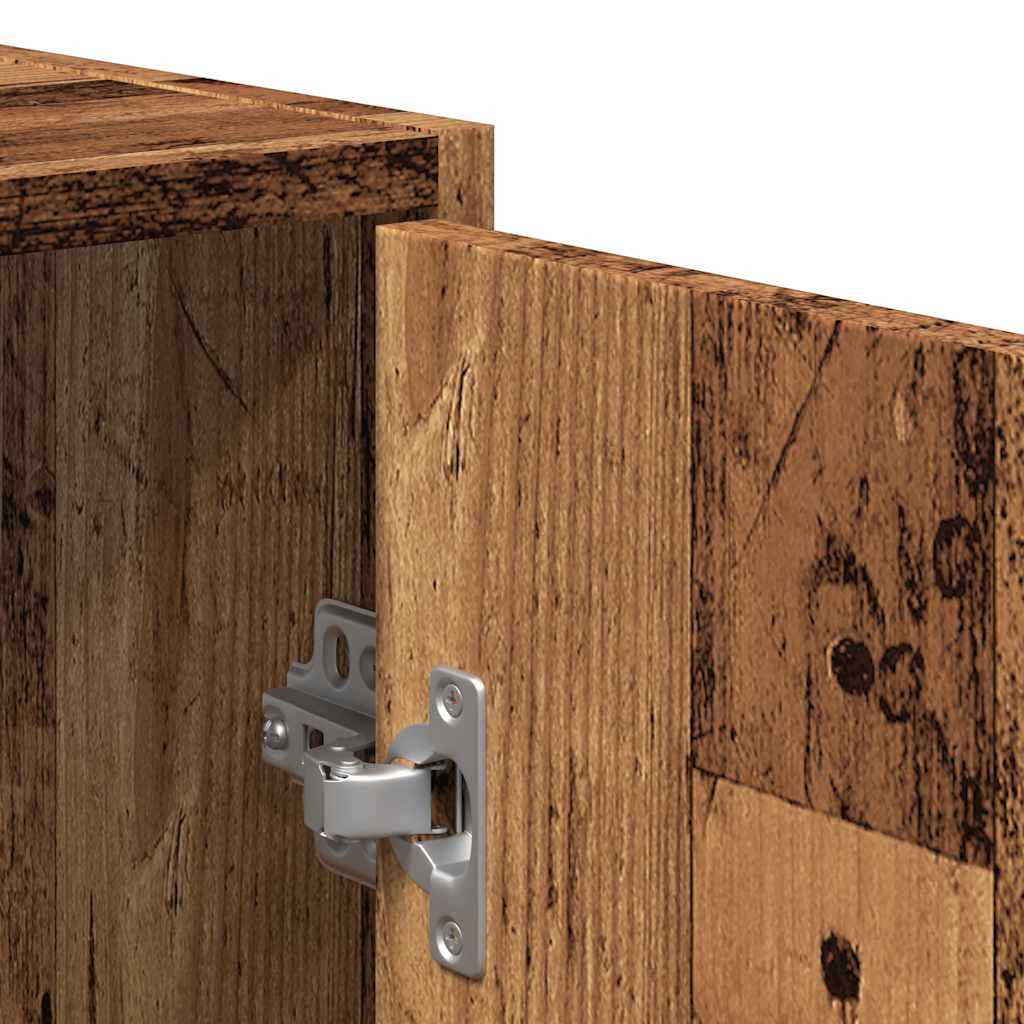 Mobile Da Bagno Con Specchio In Legno Multistrato