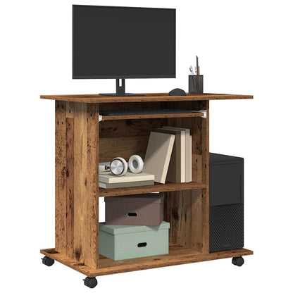 Scrivania Computer 80X50X75 Cm Legno Multistrato