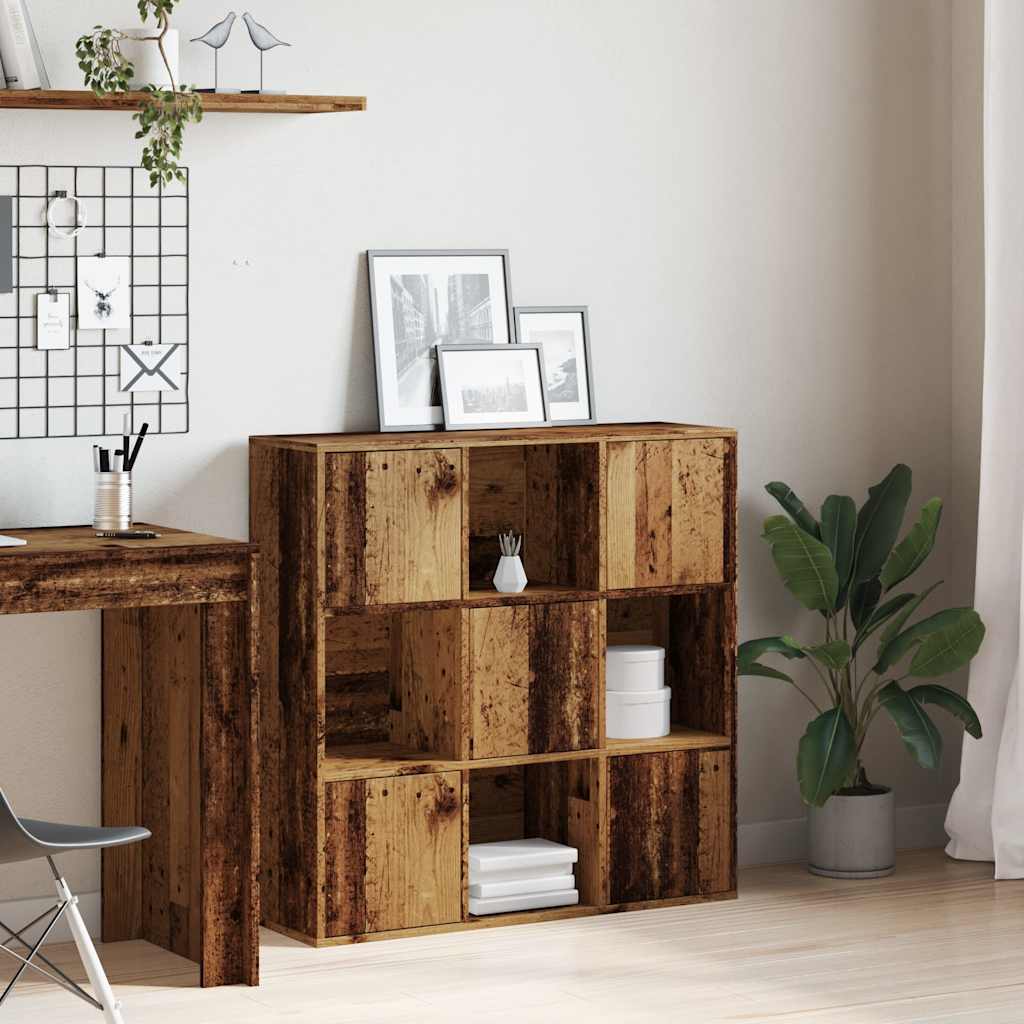 Libreria 90X28X90 Cm In Legno Multistrato