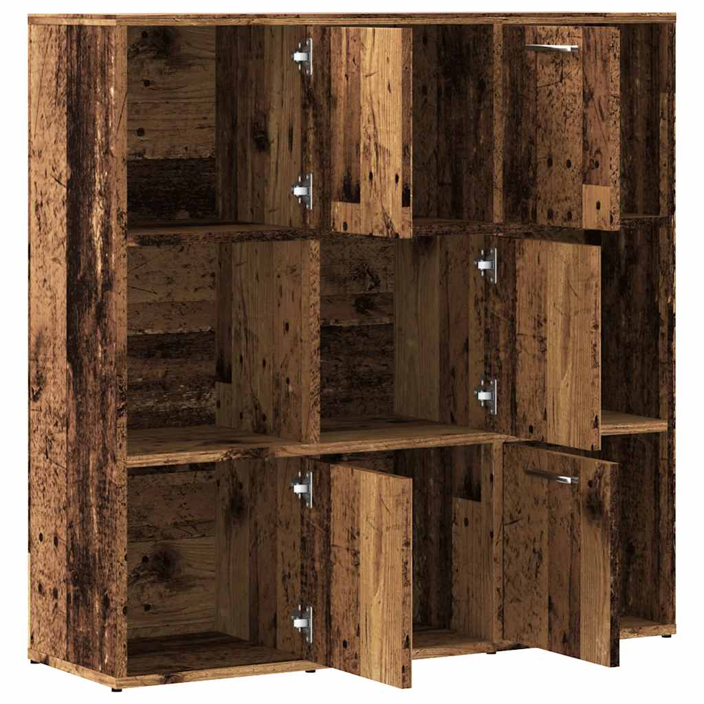 Libreria 90X28X90 Cm In Legno Multistrato