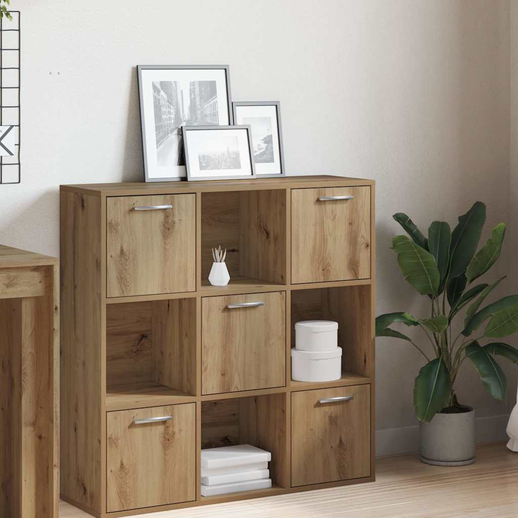 Libreria 90X28X90 Cm In Legno Multistrato