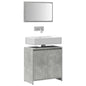 Set Mobili Da Bagno 2 Pz In Legno Multistrato