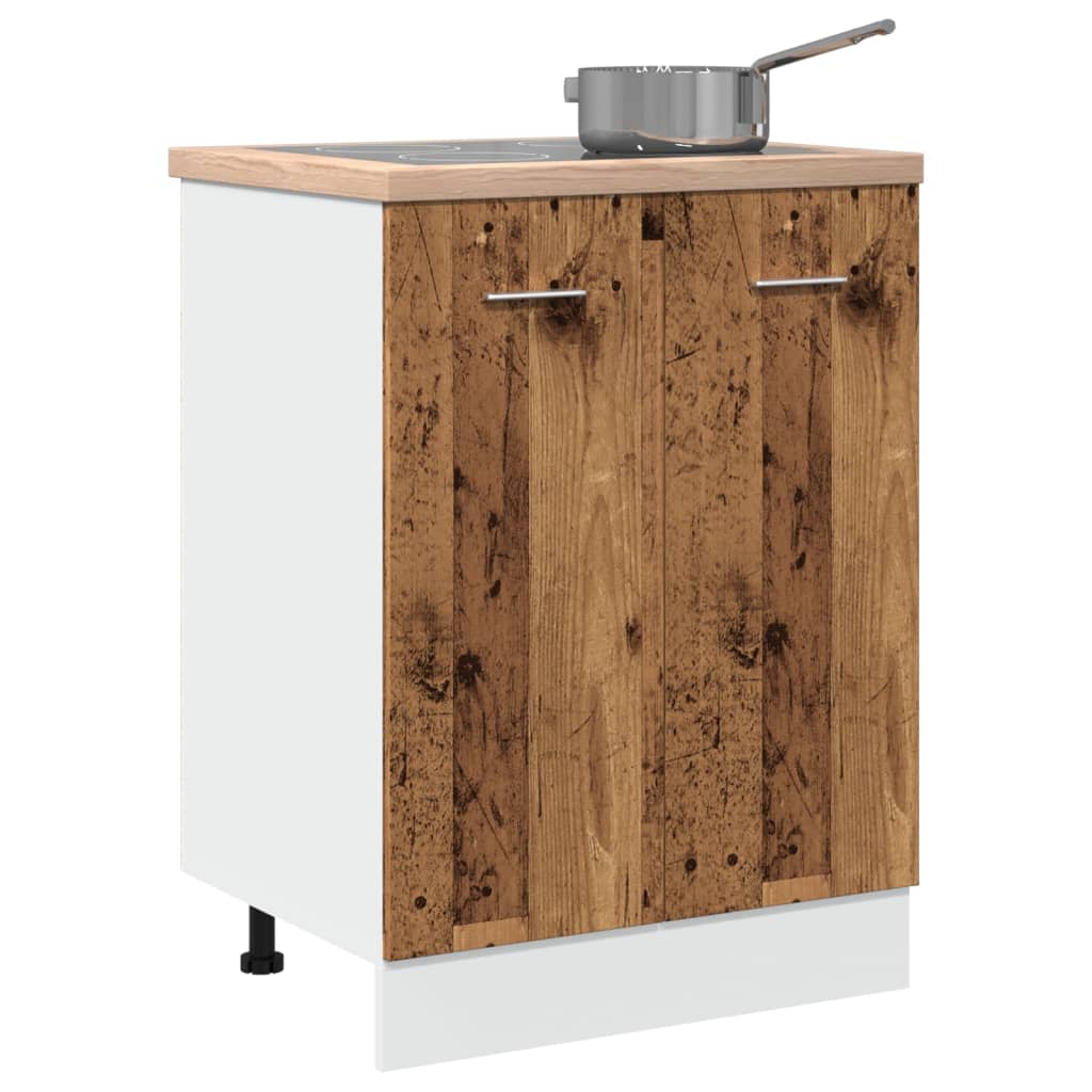 Mobile Pensile “Riga” 40X29,5X60 Cm Legno Antico