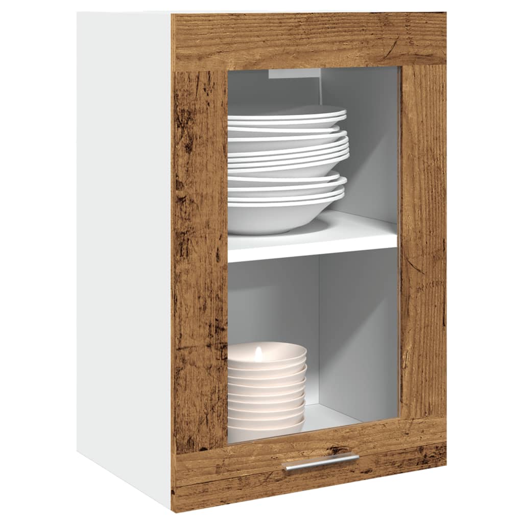Mobile Pensile “Riga” 40X29,5X60 Cm Legno Antico