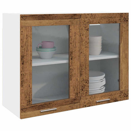 Mobile Pensile “Riga” 40X29,5X60 Cm Legno Antico
