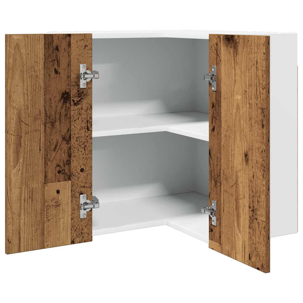 Mobile Pensile “Riga” 40X29,5X60 Cm Legno Antico