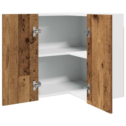 Mobile Pensile “Riga” 40X29,5X60 Cm Legno Antico