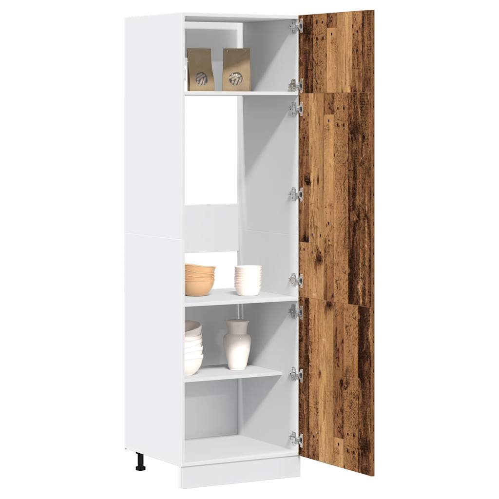 Mobile Pensile “Riga” 40X29,5X60 Cm Legno Antico