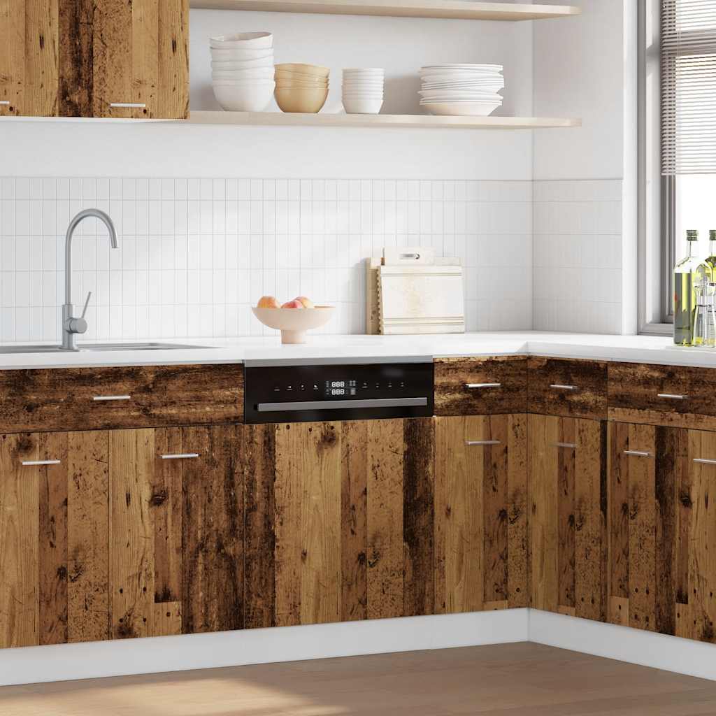 Mobile Pensile “Riga” 40X29,5X60 Cm Legno Antico