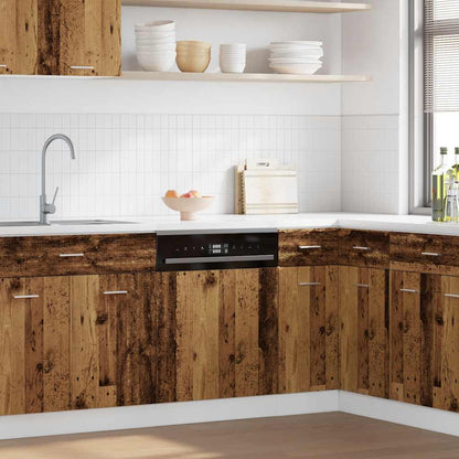 Mobile Pensile “Riga” 40X29,5X60 Cm Legno Antico