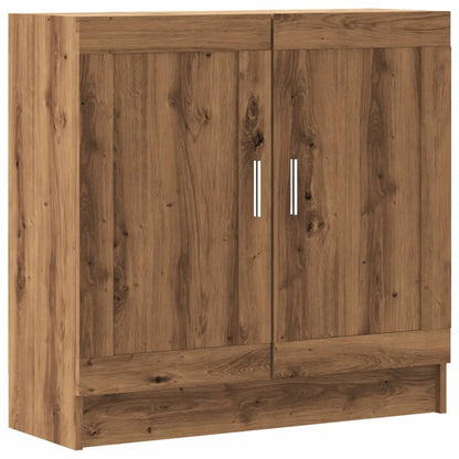 Libreria 82,5X30,5X Legno Multistrato Rovere Artigianale