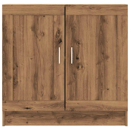 Libreria 82,5X30,5X Legno Multistrato Rovere Artigianale