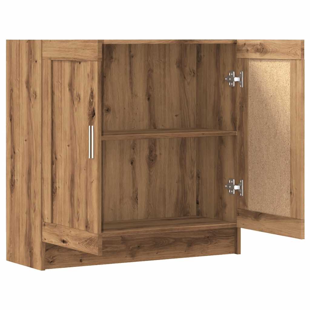 Libreria 82,5X30,5X Legno Multistrato Rovere Artigianale