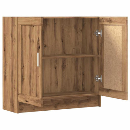 Libreria 82,5X30,5X Legno Multistrato Rovere Artigianale