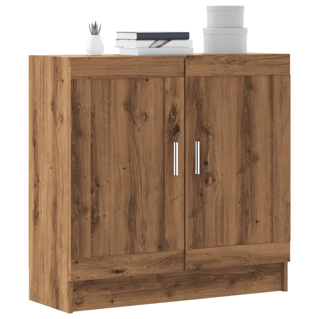 Libreria 82,5X30,5X Legno Multistrato Rovere Artigianale