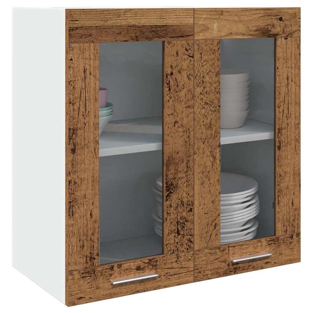 Mobile Pensile “Riga” 40X29,5X60 Cm Legno Antico
