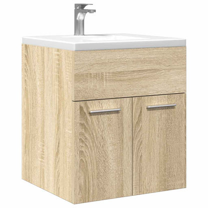 Mobile Sottolavabo 80X38,5X46Cm Legno Multistrato Rovere Sonoma