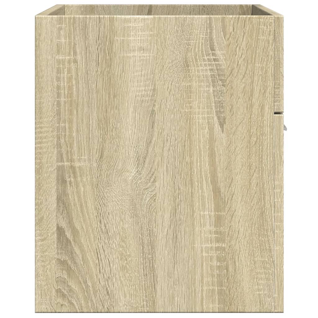 Mobile Sottolavabo 80X38,5X46Cm Legno Multistrato Rovere Sonoma