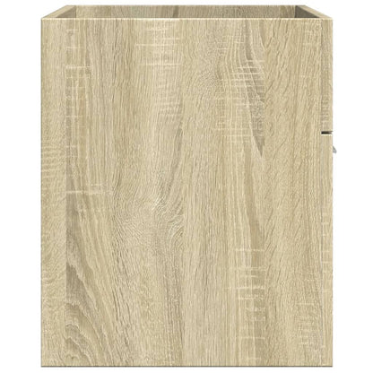 Mobile Sottolavabo 80X38,5X46Cm Legno Multistrato Rovere Sonoma