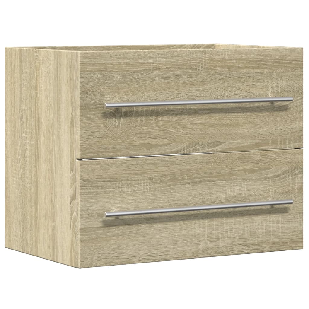 Mobile Lavabo 60X38,5X48 Cm In Legno Multistrato Rovere Sonoma