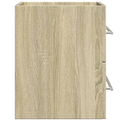 Mobile Lavabo 60X38,5X48 Cm In Legno Multistrato Rovere Sonoma