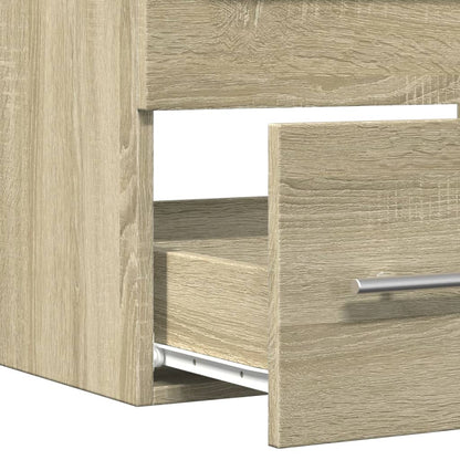 Mobile Lavabo 60X38,5X48 Cm In Legno Multistrato Rovere Sonoma