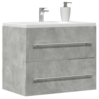 Mobile Lavabo 80X38,5X48 Cm In Truciolato Grigio Cemento