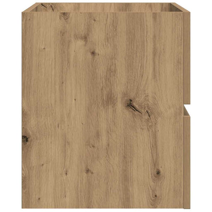 Mobile Pensile Bagno Rovere Artigianale 80X38,5X45Cm Truciolato Artisian Oak