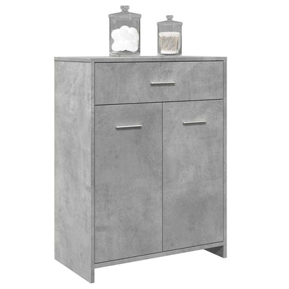Mobile Da Bagno 60X33X80 Cm In Legno Tecnico
