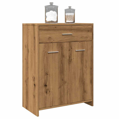 Mobile Da Bagno 60X33X80 Cm In Legno Tecnico