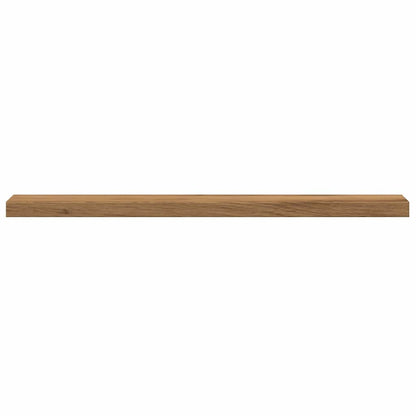 Mensole Parete 4Pz Rovere Artigianale 40X10X1,5Cm In Truciolato
