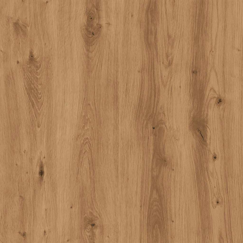 Mensole Parete 4Pz Rovere Artigianale 40X10X1,5Cm In Truciolato