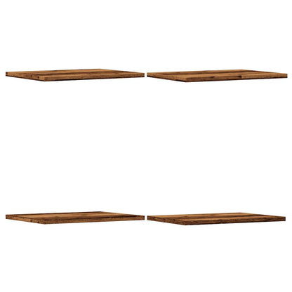 Ripiani Per Libreria 4Pz Legno 40X30X1,5Cm In Legno Multistrato