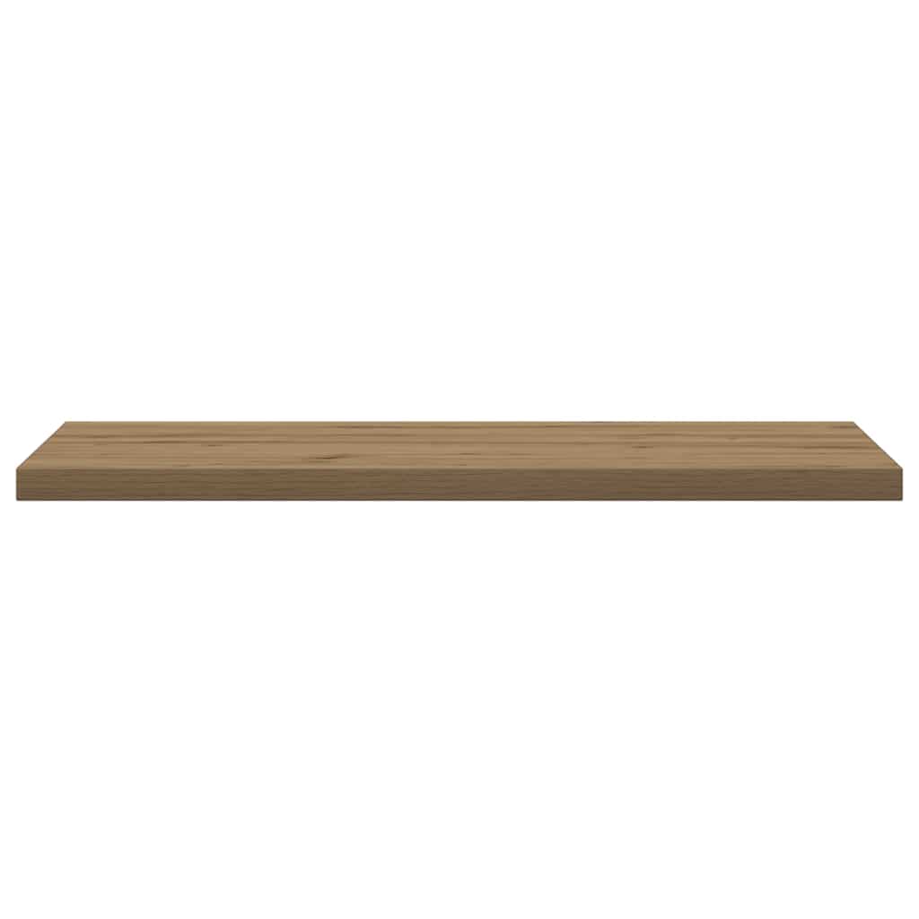 Ripiani Per Libreria 4 Pz Rovere 60X10X1,5 Cm Legno Multistrato