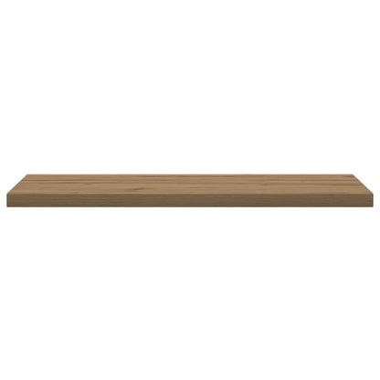 Ripiani Per Libreria 4 Pz Rovere 60X10X1,5 Cm Legno Multistrato