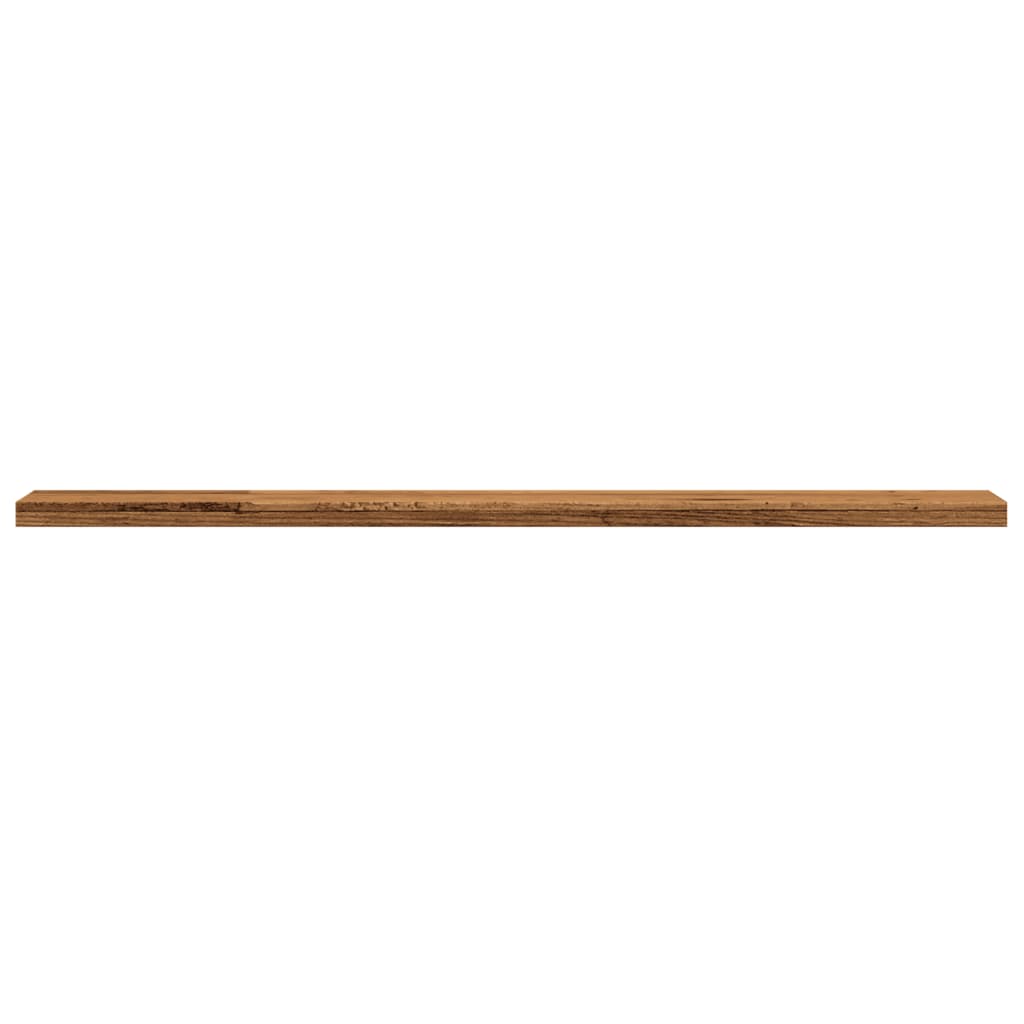 Ripiani Libreria 4 Pz Legno Vecchio 60X10X1,5 Cm In Truciolato
