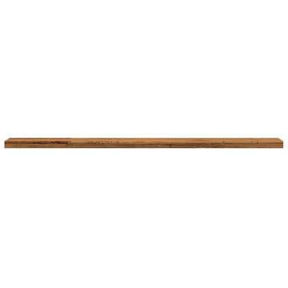 Ripiani Libreria 4 Pz Legno Vecchio 60X10X1,5 Cm In Truciolato