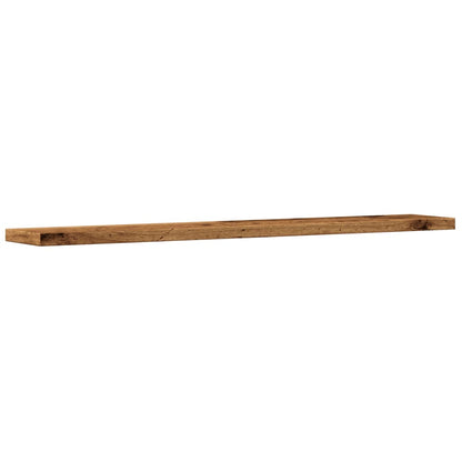 Ripiani Libreria 4 Pz Legno Vecchio 60X10X1,5 Cm In Truciolato