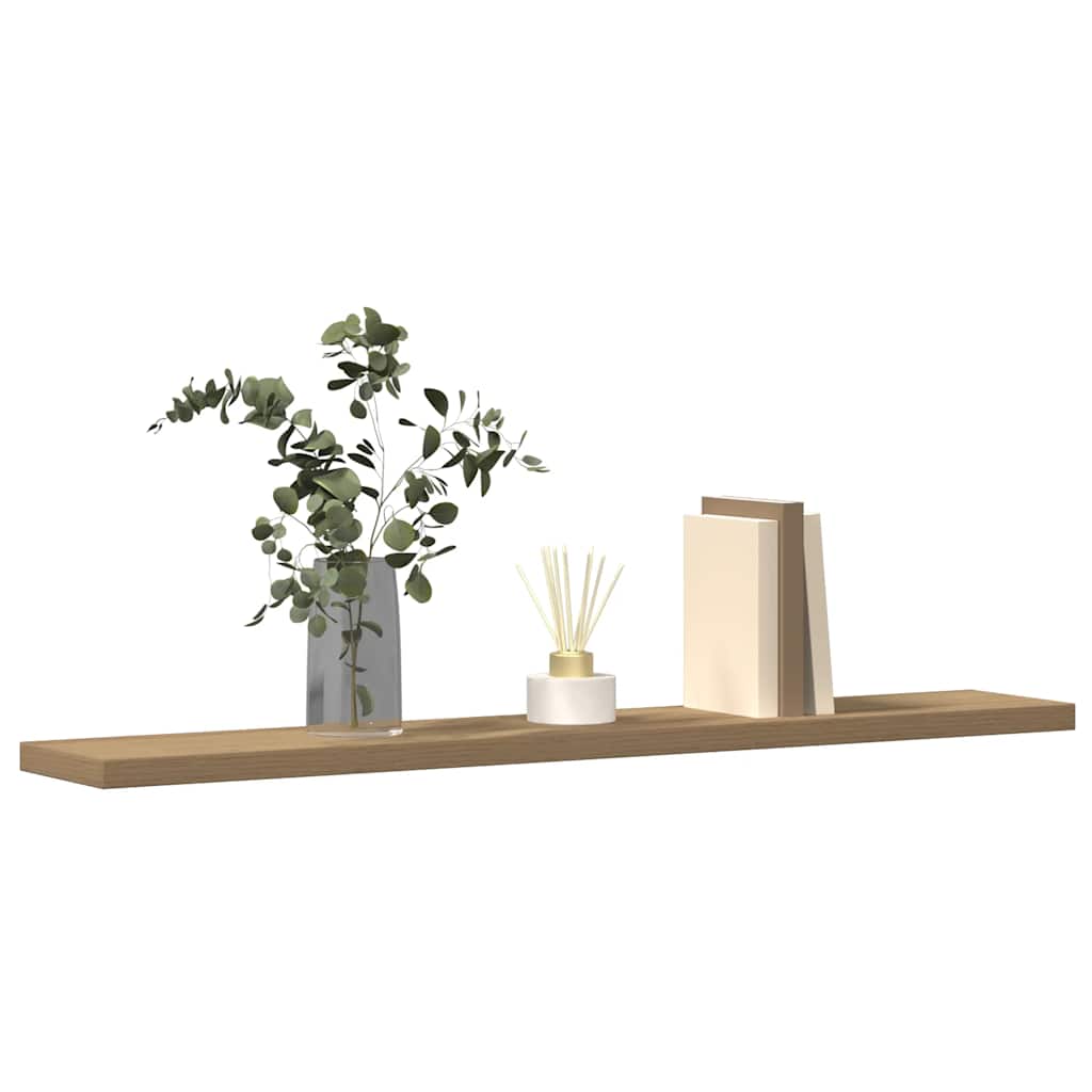 Ripiani Per Libreria 4 Pz Rovere Sonoma 60X10X1,5 Cm Truciolato