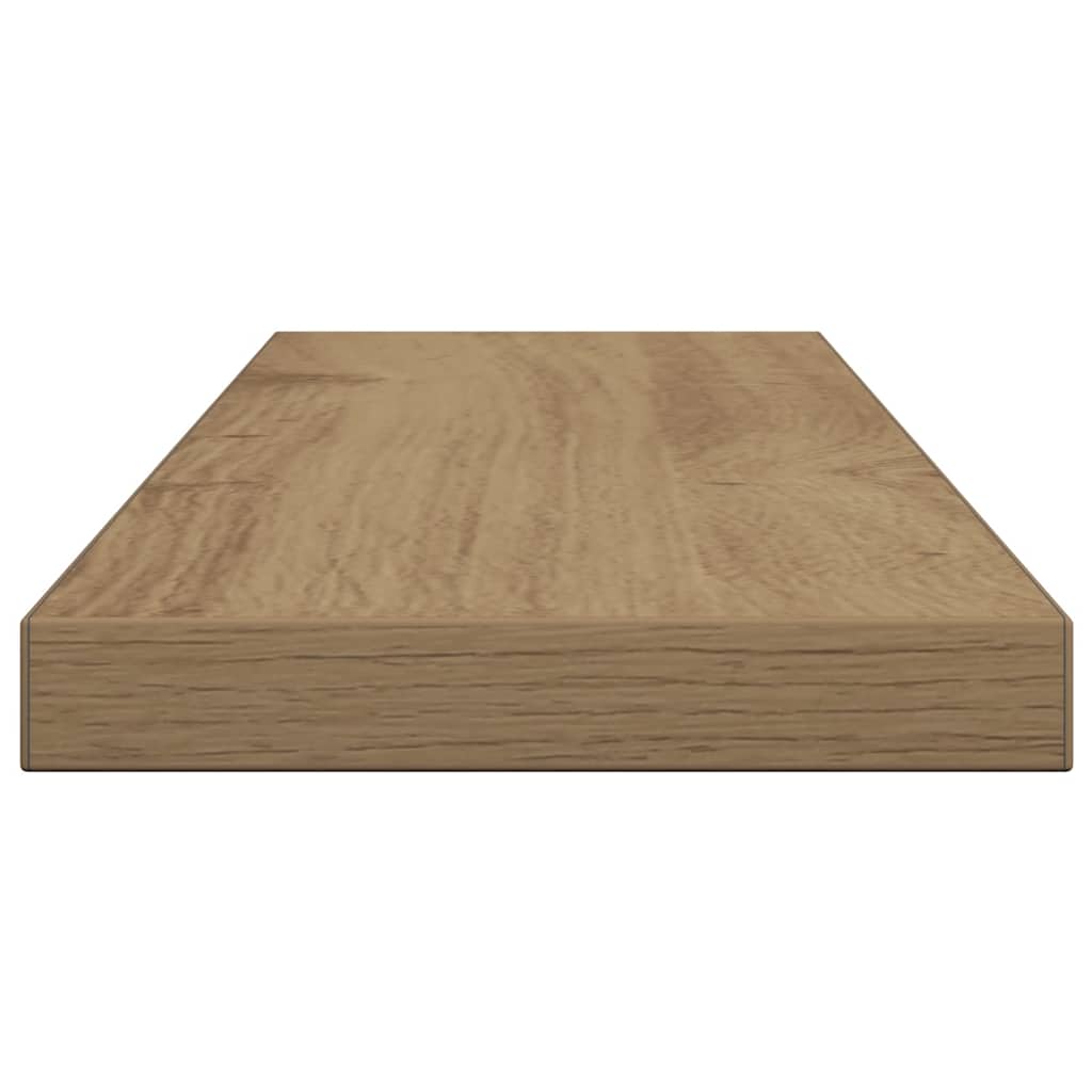 Ripiani Per Libreria 4 Pz Rovere Sonoma 60X10X1,5 Cm Truciolato