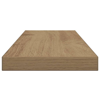 Ripiani Per Libreria 4 Pz Rovere Sonoma 60X10X1,5 Cm Truciolato
